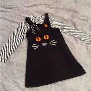 Black kitty dress